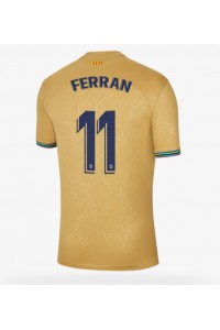 Barcelona Ferran Torres #11 Fotballdrakt Borte Klær 2022-23 Korte ermer